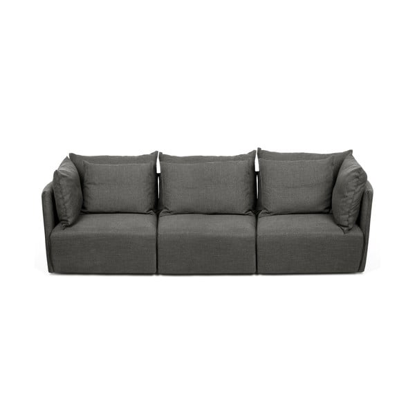 Antracytowa sofa 270 cm Dune – TemaHome