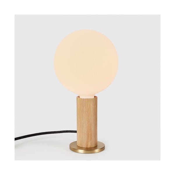 Lampa stołowa w naturalnym kolorze ze ściemniaczem (wys. 28 cm) Knuckle – tala-image-1