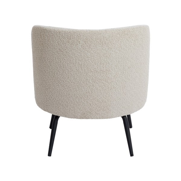 Kremowy fotel z materiału bouclé Dieyda – Light & Living-image-4