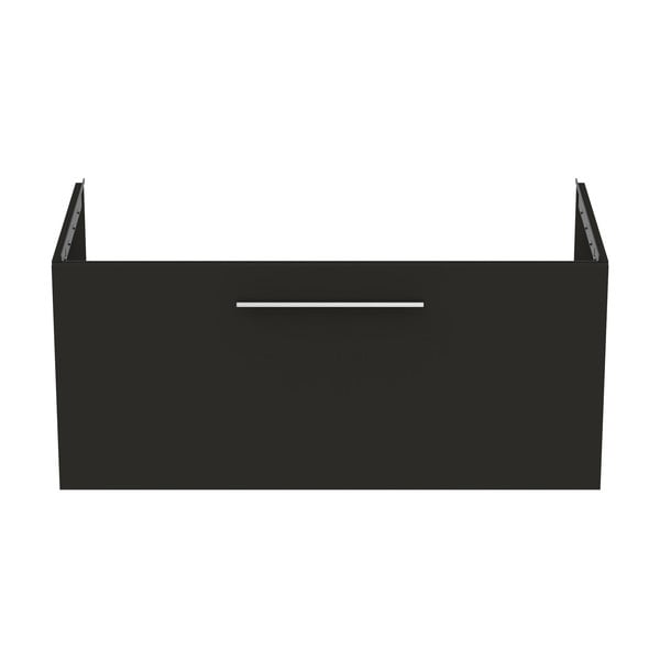Antracytowa wisząca szafka pod umywalkę 100x44 cm i.Life B – Ideal Standard
