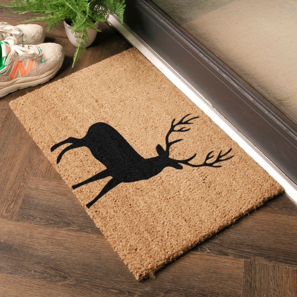 Wycieraczka z włókna kokosowego 40x60 cm Stag – Artsy Doormats-image-1