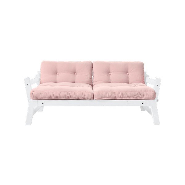 Sofa rozkładana Karup Step White/Pink Peonie-image-4