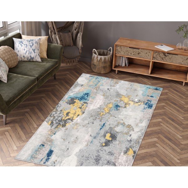 Dywan odpowiedni do prania 80x150 cm Marble – Vitaus-image-1