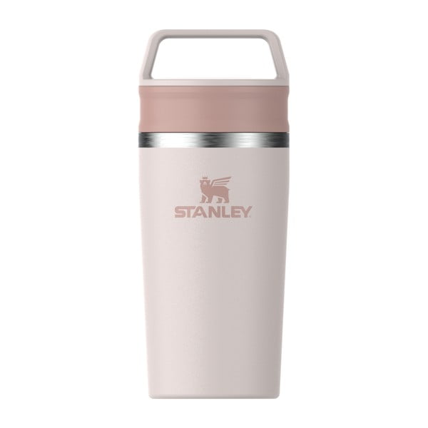 Jasnoróżowy kubek termiczny ze stali nierdzewnej 350 ml Café-To-Go Rose Quartz – Stanley