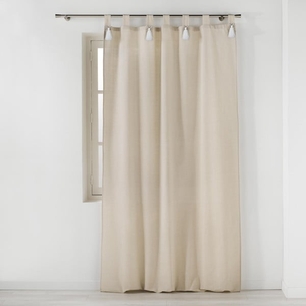 Beżowa zasłona 140x240 cm Cyrine – douceur d'intérieur