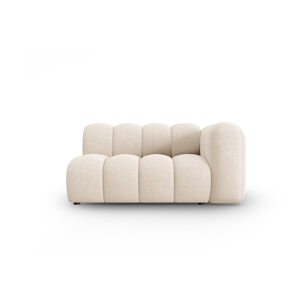 Kremowy moduł sofy (prawostronny) Lupine – Micadoni Home