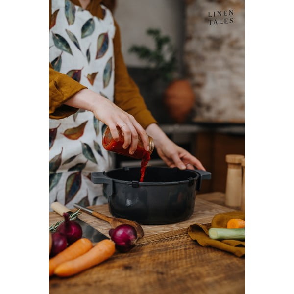 Lniany fartuch Golden Fall – Linen Tales-image-2