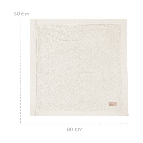 Kremowy koc dziecięcy 80x80 cm Seashells – Roba-image-3