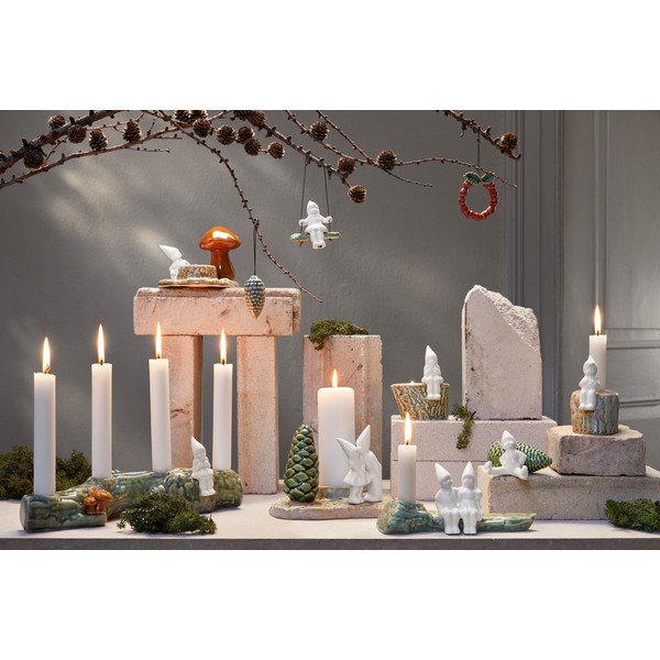 Porcelanowa ozdoba świąteczna Swinging Girl – Kähler Design-image-4