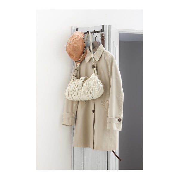 Czarny metalowy wieszak na drzwi 30 cm Tower – YAMAZAKI-image-3