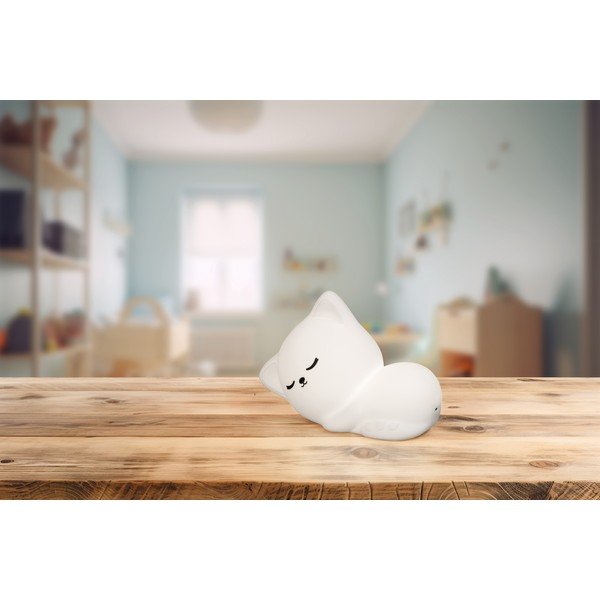 Biała dziecięca lampka nocna Mia – Fischer & Honsel-image-2