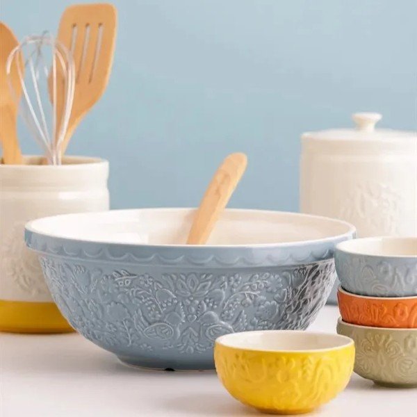 Niebieska ceramiczna misa ø 26 cm Home to Roost – Mason Cash-image-2