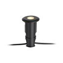 Czarna wbijana lampa Markslöjd Garden 24 Decklight, ø 60 mm