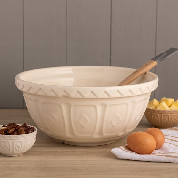 Biała/beżowa kamionkowa misa ø 29 cm Colour Mix – Mason Cash-image-1