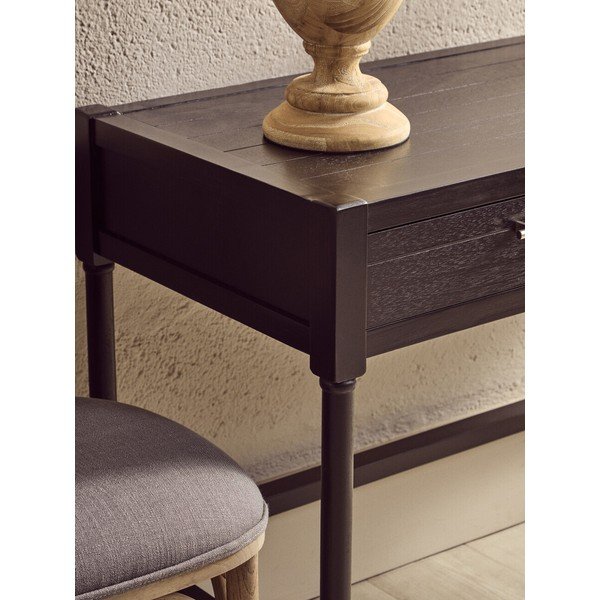 Biurko z litego drewna sosnowego 48x107 cm Heritage – Premier Housewares-image-3