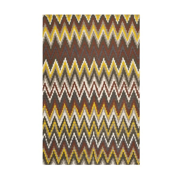 Brązowy dywan Safavieh Lojento, 182x121 cm