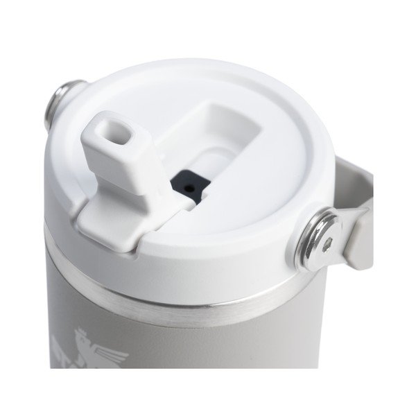 Jasnoszary termos ze stali nierdzewnej 410 ml IceFlow™ Flip Straw 2.0 Tumbler Ash – Stanley-image-3