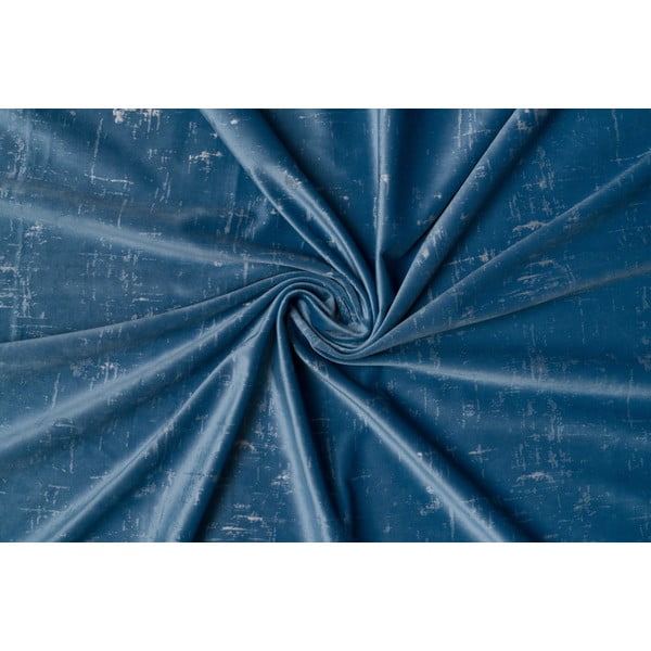 Niebieska zasłona 140x260 cm Scento – Mendola Fabrics