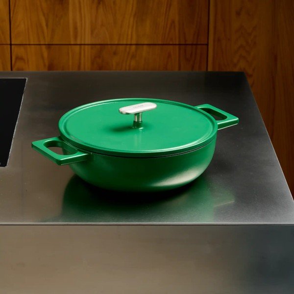 Patelnia z pokrywką żeliwna ø 26 cm tegame Mattia 3.0 – FABINI-image-1