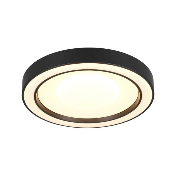 Czarno-biała lampa sufitowa LED ø 40 cm Arco – Reality-image-3