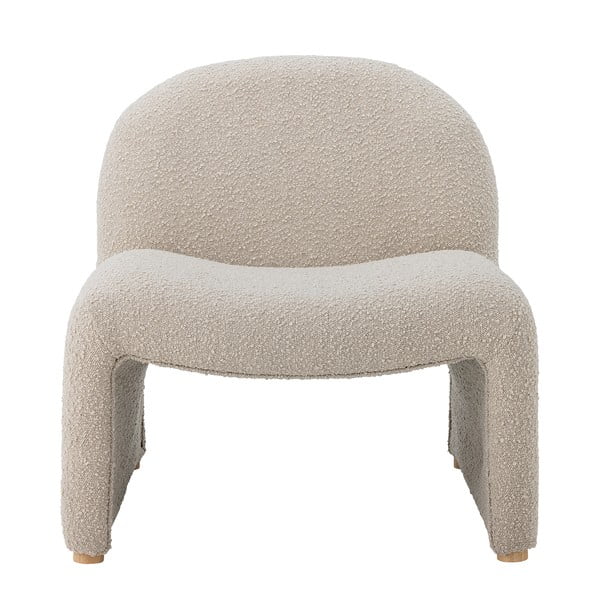 Kremowy fotel z materiału bouclé Neel – Bloomingville-image-2