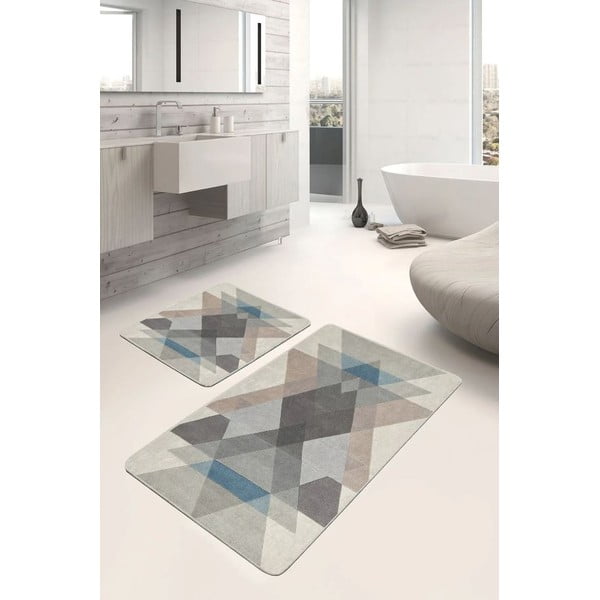 Aksamitne dywaniki łazienkowe zestaw 2 szt. 60x100 cm – Mila Home-image-2