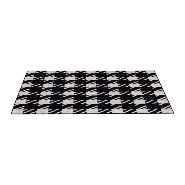 Czarny dywan Designela, 160x225 cm