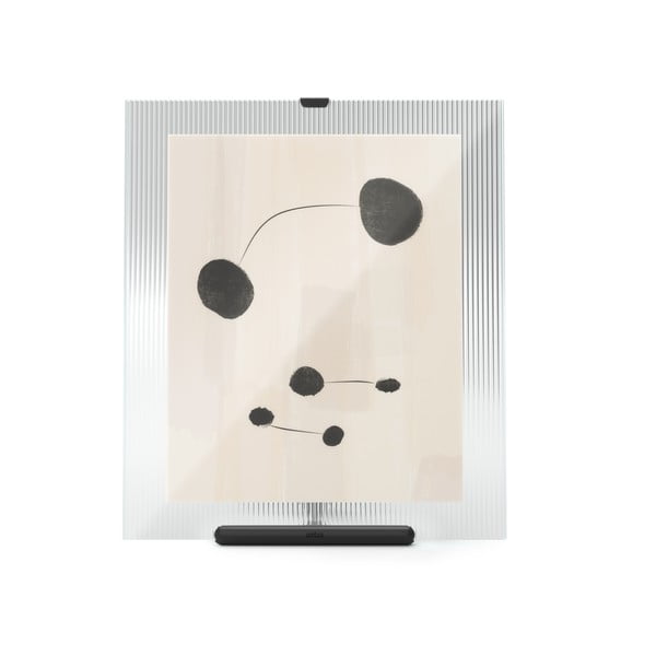 Czarna szklana ramka stojąca 26x30,5 cm Flute – Umbra