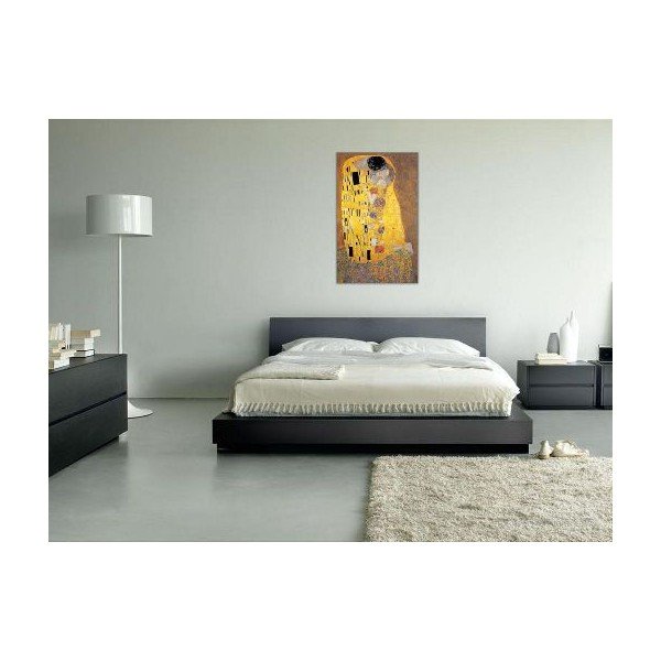 Obraz Gustav Klimt - Pocałunek, 60x90 cm-image-3