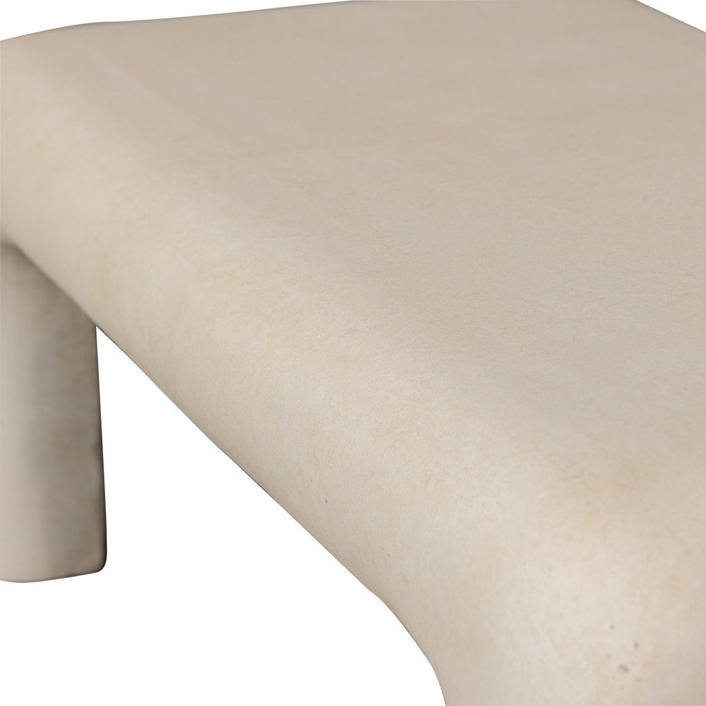 Kremowe stoliki w dekorze kamienia zestaw 2 szt. 42x92 cm Stani – WOOOD (zdjęcie 8)