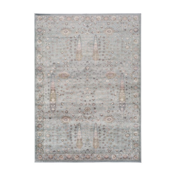 Szary dywan z wiskozy Universal Lara Ornament, 60x110 cm