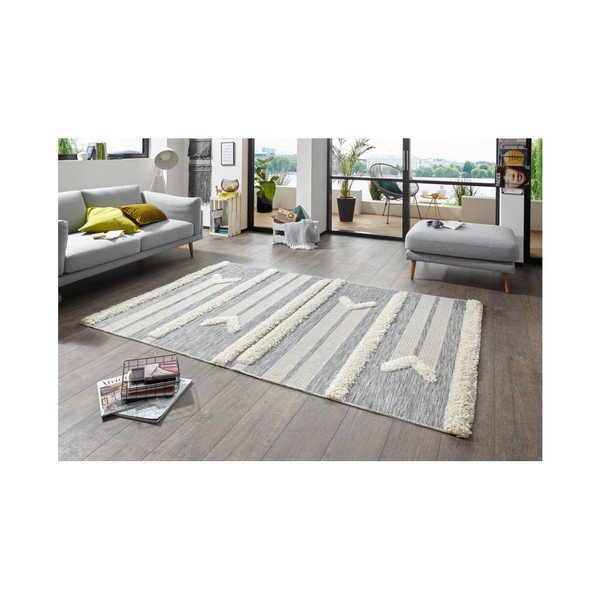 Szary dywan Mint Rugs Handira Arrow, 230x155 cm-image-3