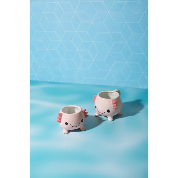 Jasnoróżowy kubek Axolotl – Sass & Belle-image-1