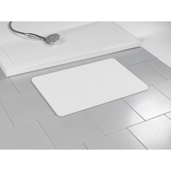 Biały dywanik łazienkowy okrzemkowy (z diatomitu) 39x60 cm Simi – Wenko-image-3