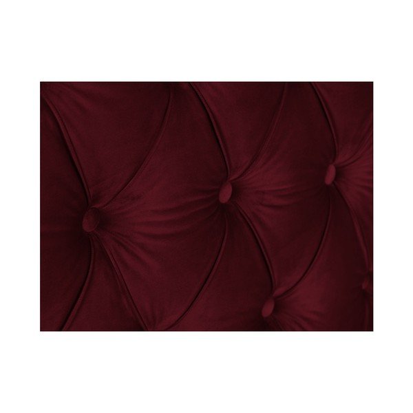 Czerwony zagłówek łóżka Mazzini Sofas Cloves Cloves, 140x120 cm-image-4