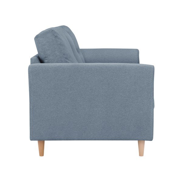 Niebieska sofa 2-osobowa Kooko Home Smooth-image-2