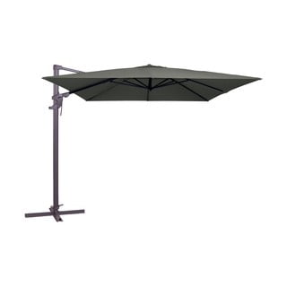 Szary parasol ogrodowy 300x300 cm Monaco Flex III − Madison