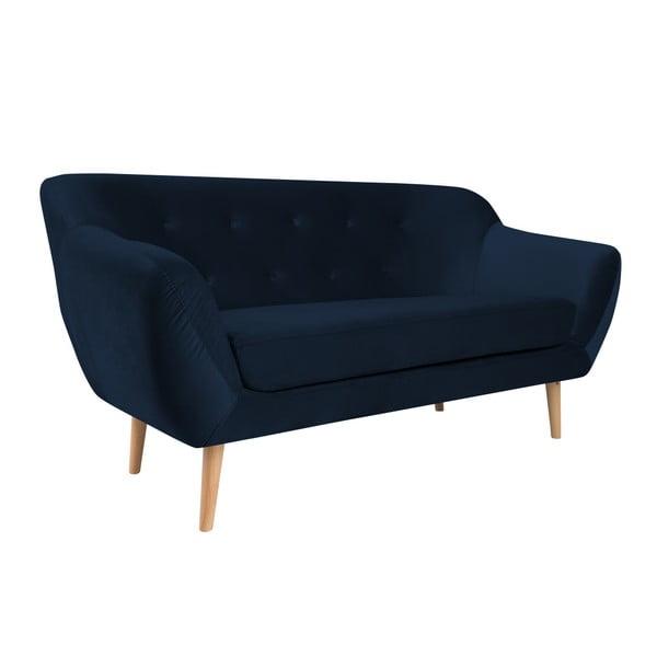 Granatowa sofa 2-osobowa Mazzini Sofas Amelie-image-2