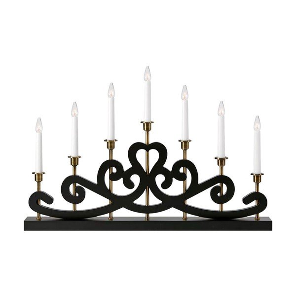 Czarna świąteczna dekoracja świetlna Nightfall – Markslöjd