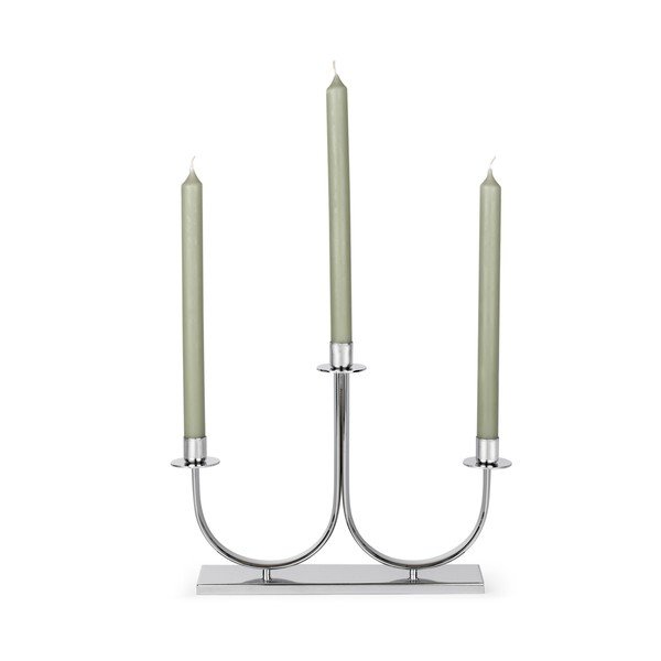 Metalowy świecznik Elana – Zilverstad