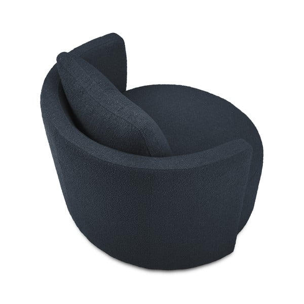 Ciemnoniebieski fotel obrotowy Interieurs 86 Nael-image-3