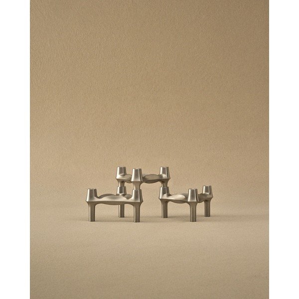 Metalowe świeczniki zestaw 3 szt. BMF – STOFF Nagel-image-2