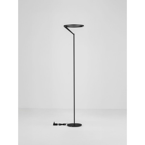 Aluminiowa lampa stojąca LED ze ściemniaczem w kolorze matowej czerni (wysokość 168 cm) Tilia – Nova Luce-image-3