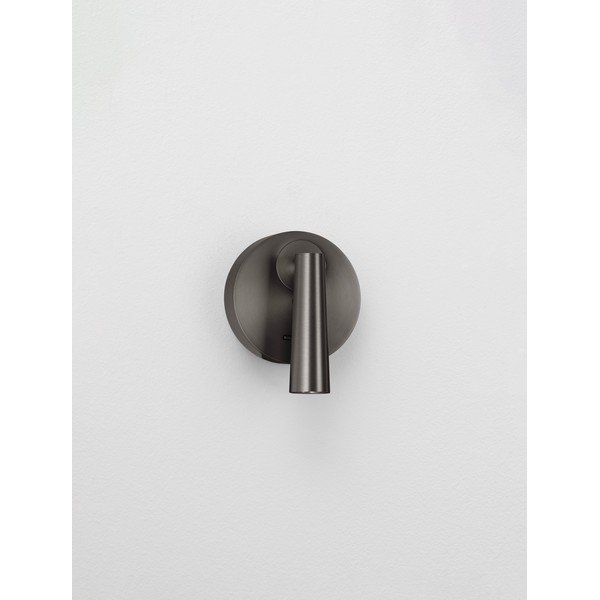 Szara aluminiowa lampa punktowa LED z elastyczną konstrukcją 7x10 cm Tico – Nova Luce-image-3