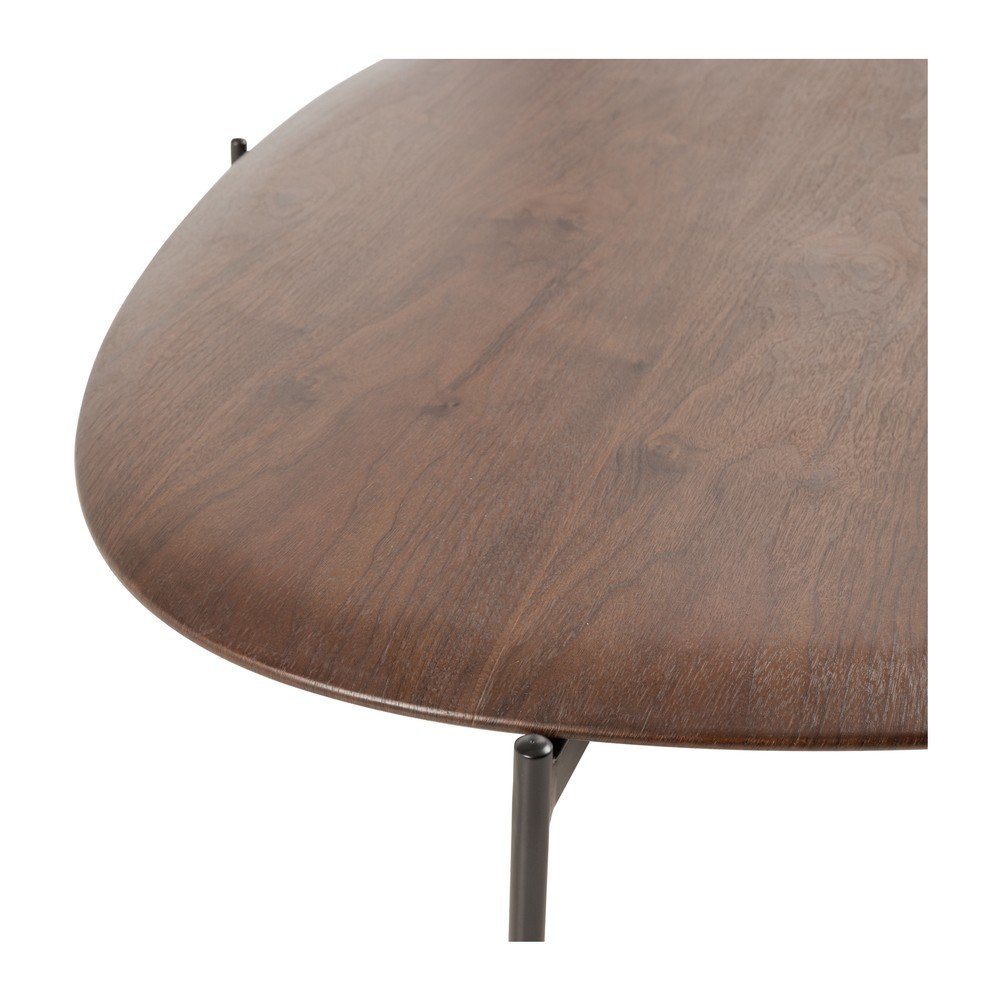 Stolik w ciemnym naturalnym kolorze 97x121 cm Kota – WOOOD (zdjęcie 9)