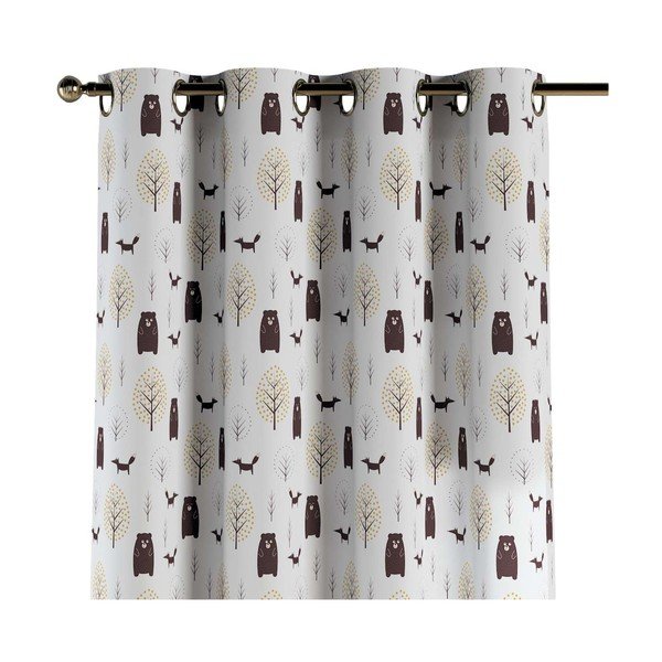 Zasłona dziecięca 260x130 cm Magic – Yellow Tipi