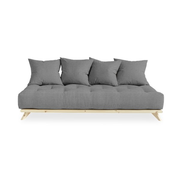 Sofa z szarym obiciem Karup Design Senza Natural Natural/Granite Grey