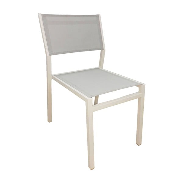 Zestaw 4 krzeseł ogrodowych z aluminiową konstrukcją Ezeis Calypso