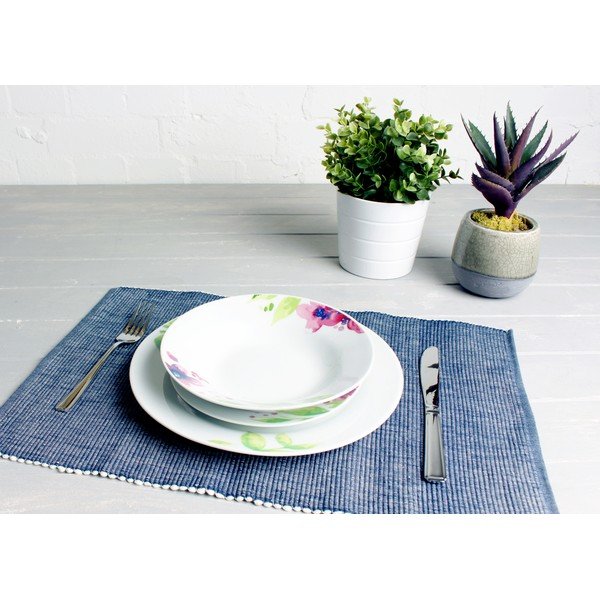 12-częściowy komplet naczyń porcelanowych Sabichi Viola-image-1