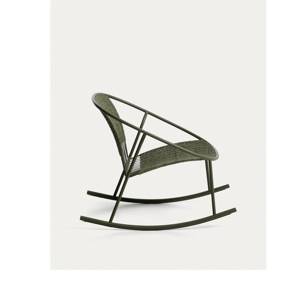 Zielony fotel ogrodowy Atrani – Kave Home-image-4